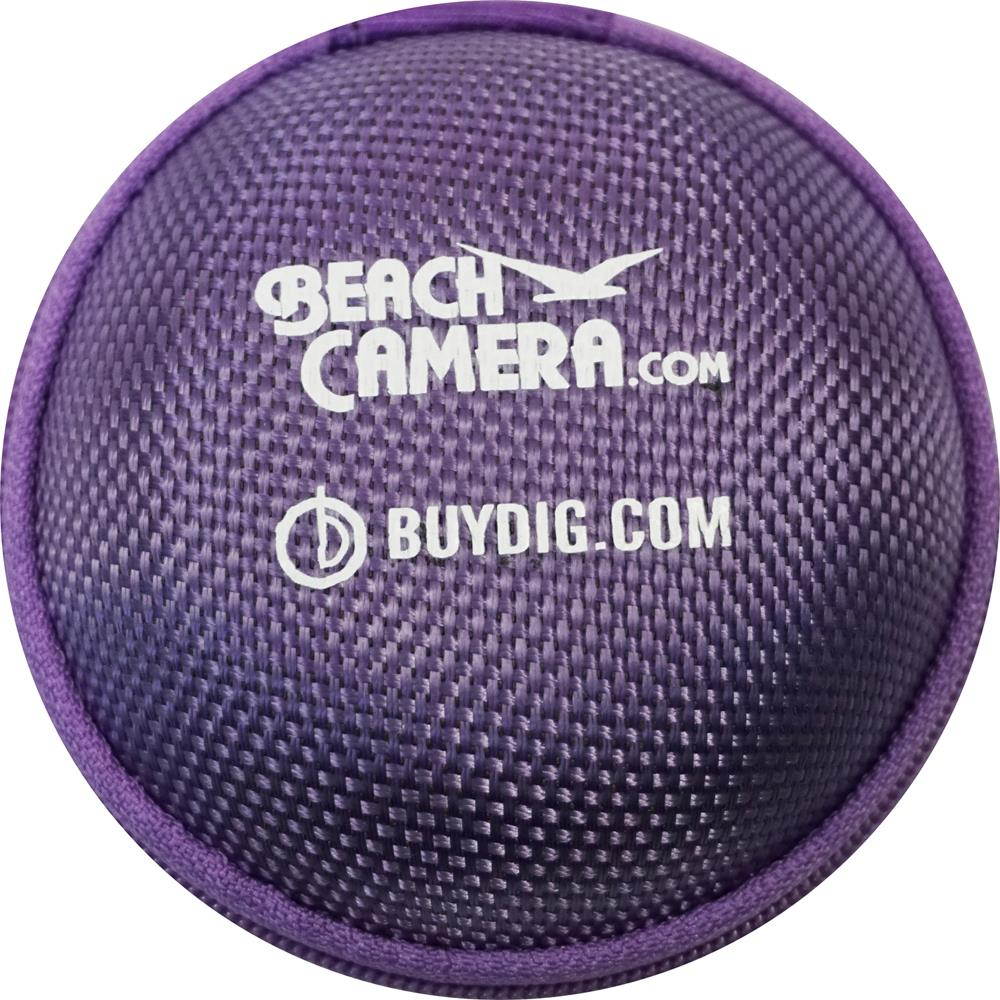 MEElectronics In-Ear Headphones with Headset Functionality Purple w/ Case Bundle