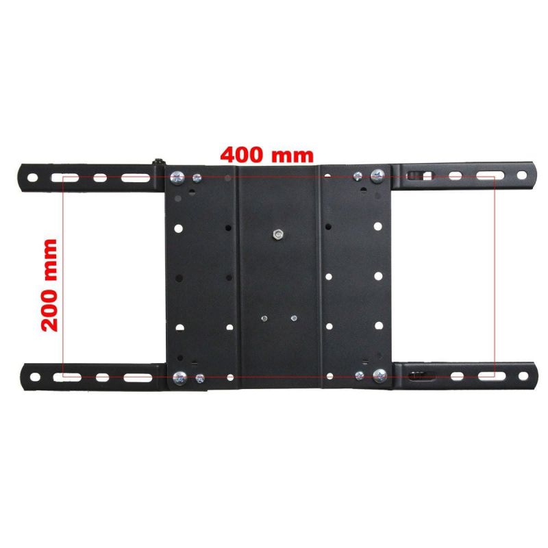 VideoSecu Heavy Duty Articulating TV Wall Mount for most Samsung 26-55" LED LCD HDTV with loading 88lbs, Swivel Tilt Full Motion TV Bracket with VESA 400x400mm - Cable management A47