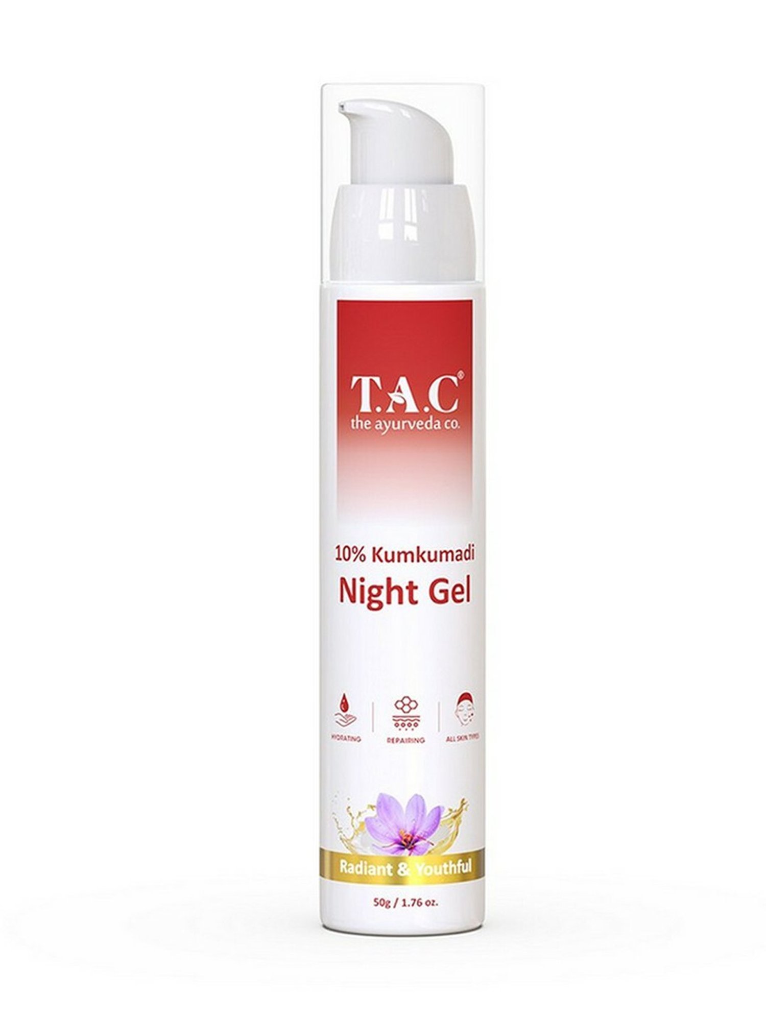 TAC - The Ayurveda Co. Kumkumadi Night Gel - 50 gm