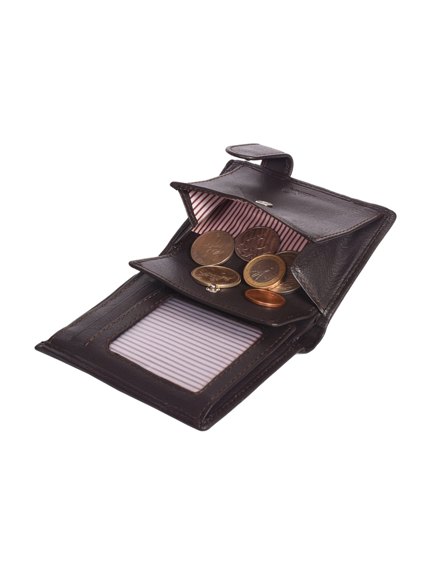 SASSORA Pablo Brown Small Leather Notecase