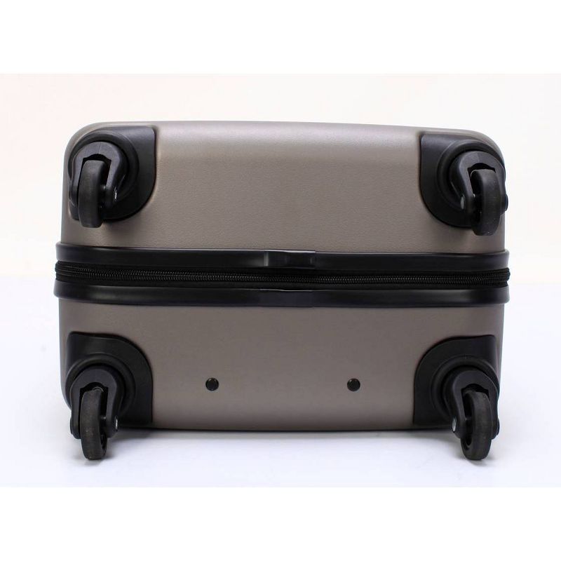 Skyline 24" Hardside 4pc Luggage Set - Brushed Nickel