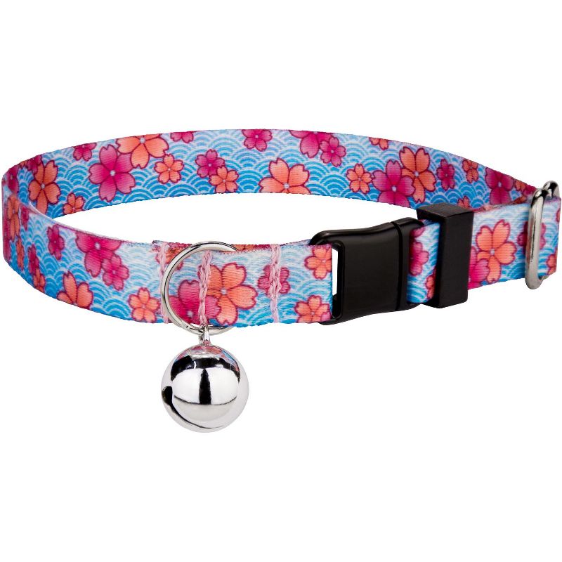 Country Brook Petz(R) Pink April Blossoms Cat Collar
