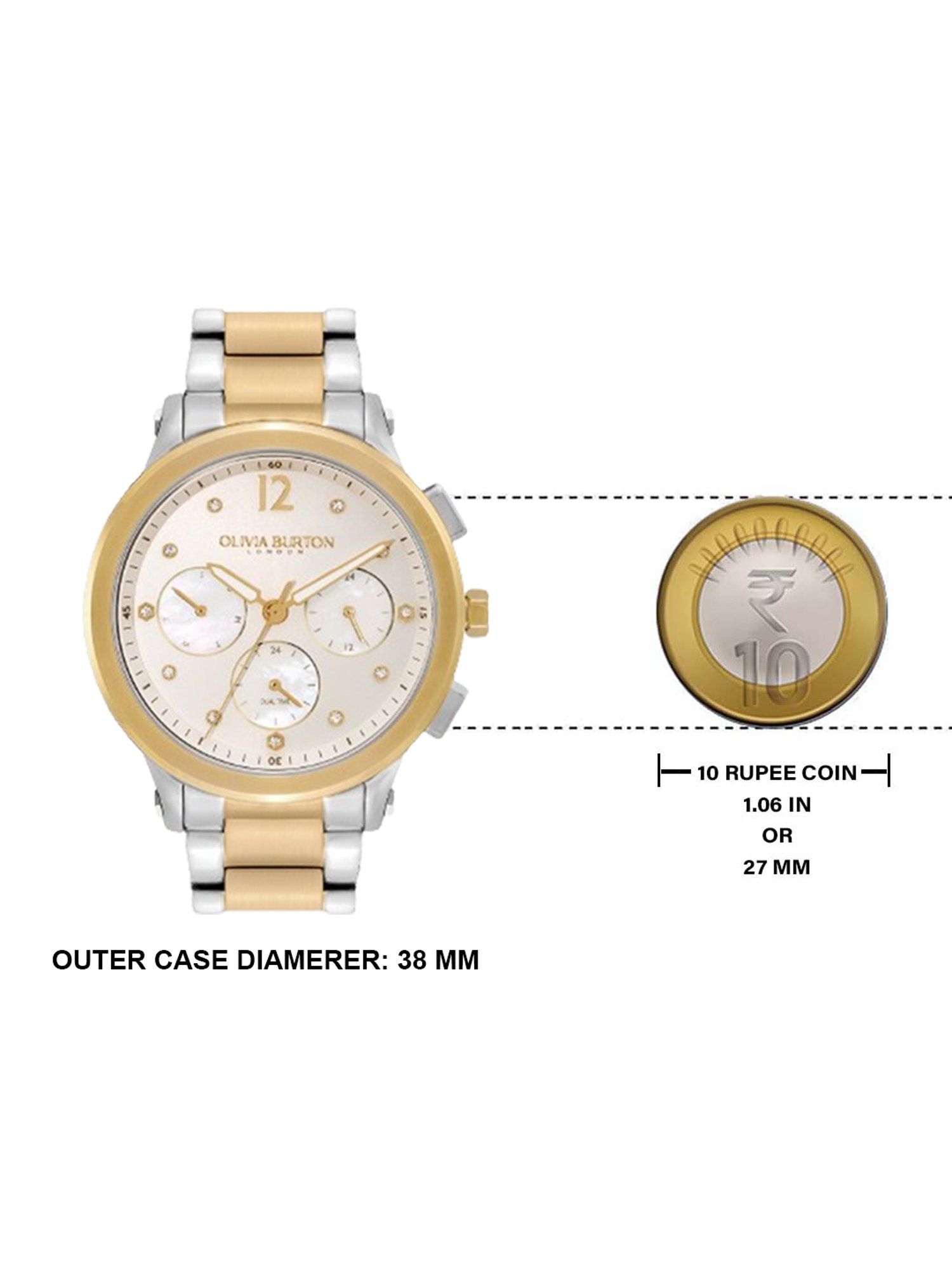 Olivia Burton 24000053 Multifunction Watch for Women