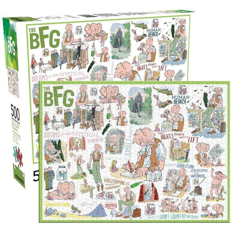 NMR Distribution Dahl The BFG 500 Piece Jigsaw Puzzle