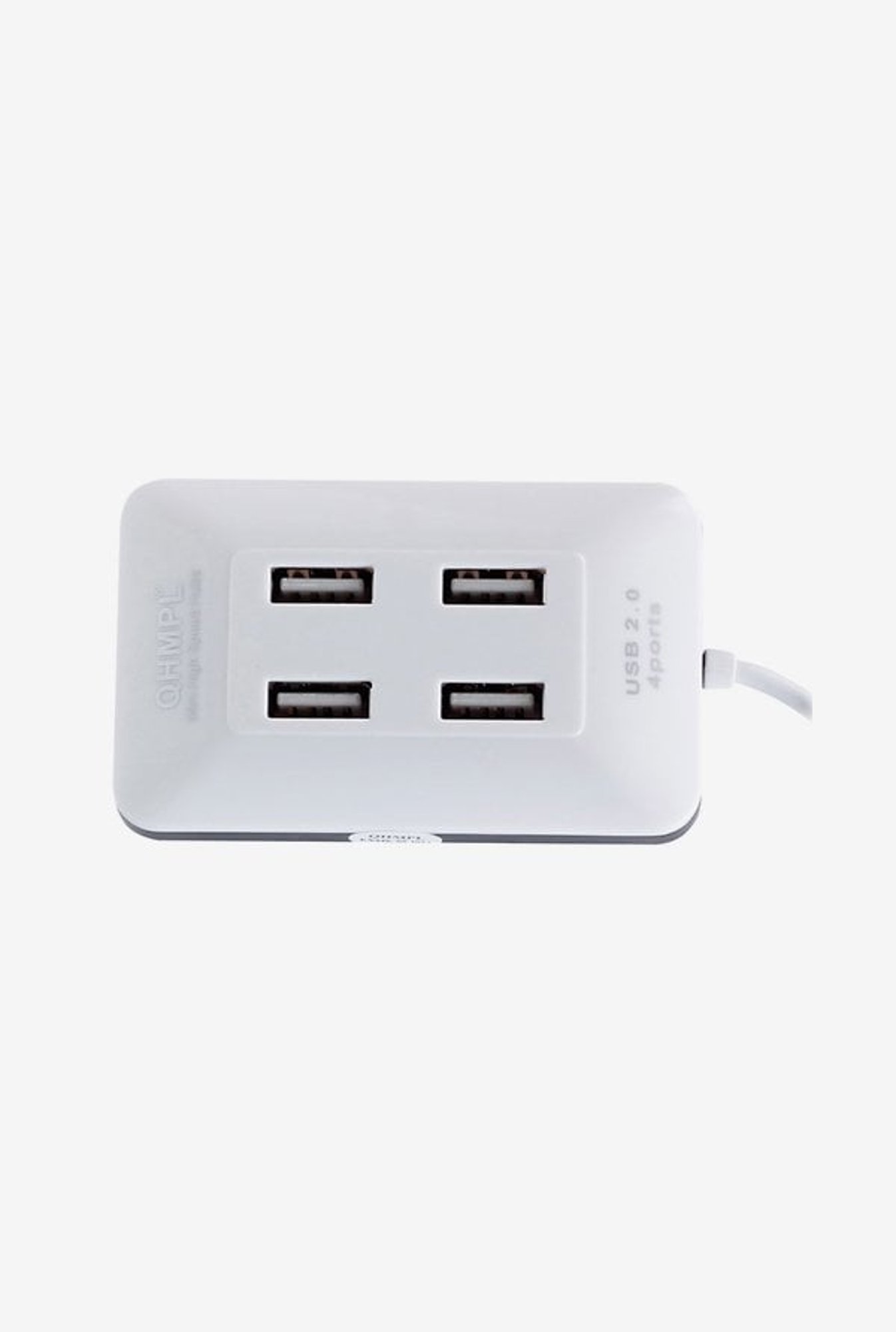 Quantum QHM6633 4 Port USB Hub (White)