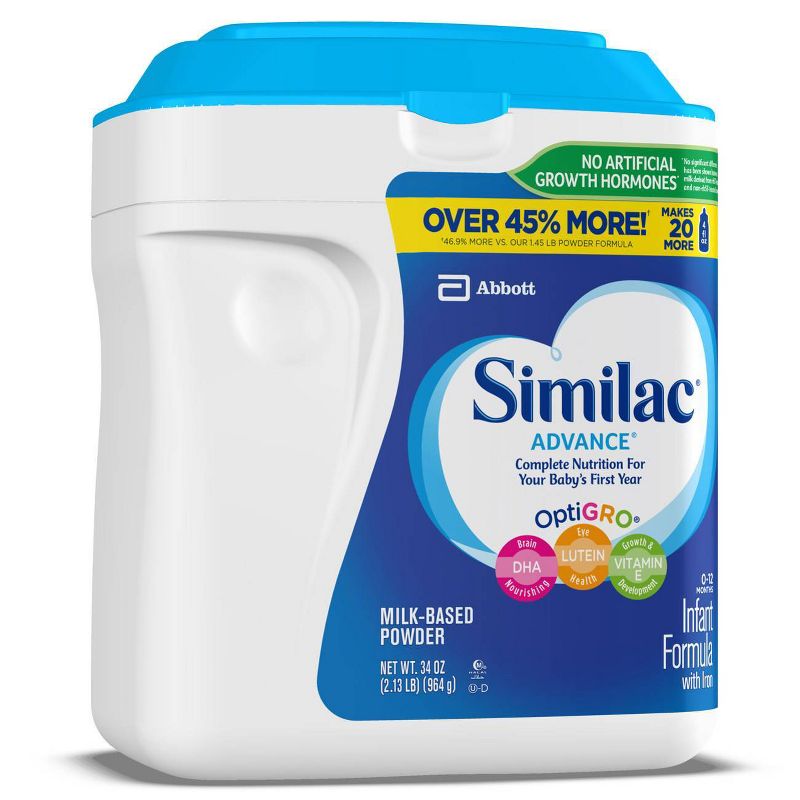 Similac Advance Infant Formula with Iron Powder - 34oz
