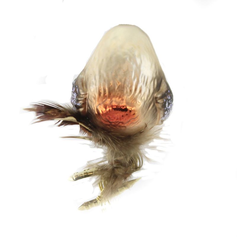 Ornaments To Remember Harvest Pumpkin Ivory Halloween Fall Gourd Vegetable  -  Tree Ornaments