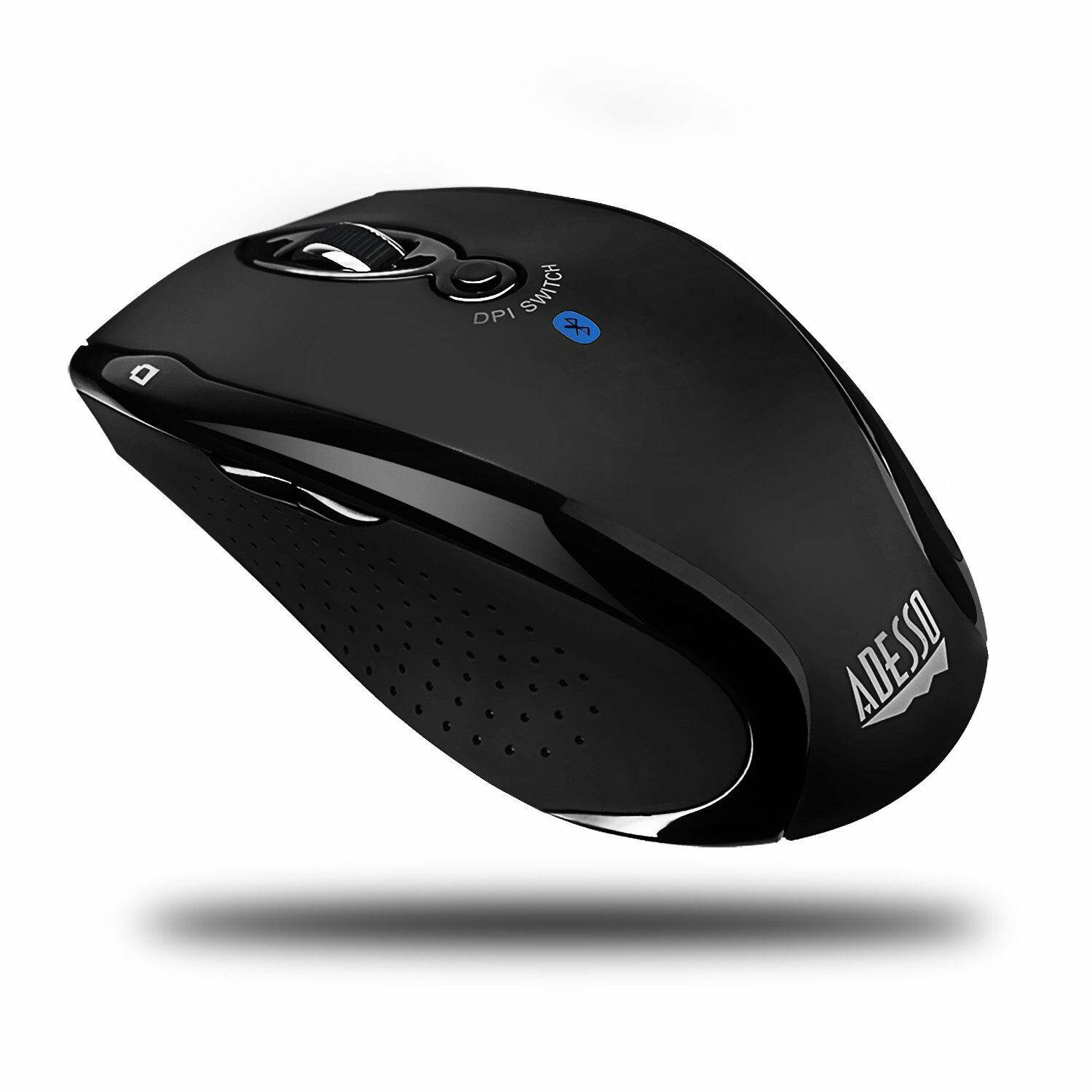 Adesso IMOUSES200B Bluetooth Ergo Mini Scroll Mouse Advanced Optical Senser With Dpi Switc
