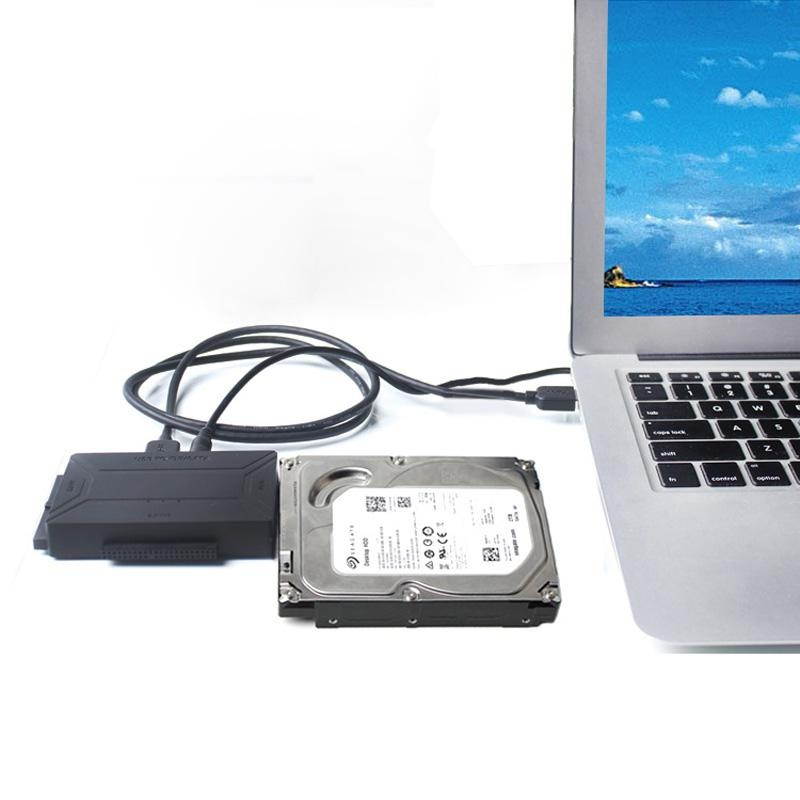 ULT-BEST USB 3.0 to SATA 2.5 3.5 inch IDE HDD SSD Hard Drive Converter Cable Adapter EU Plug -
