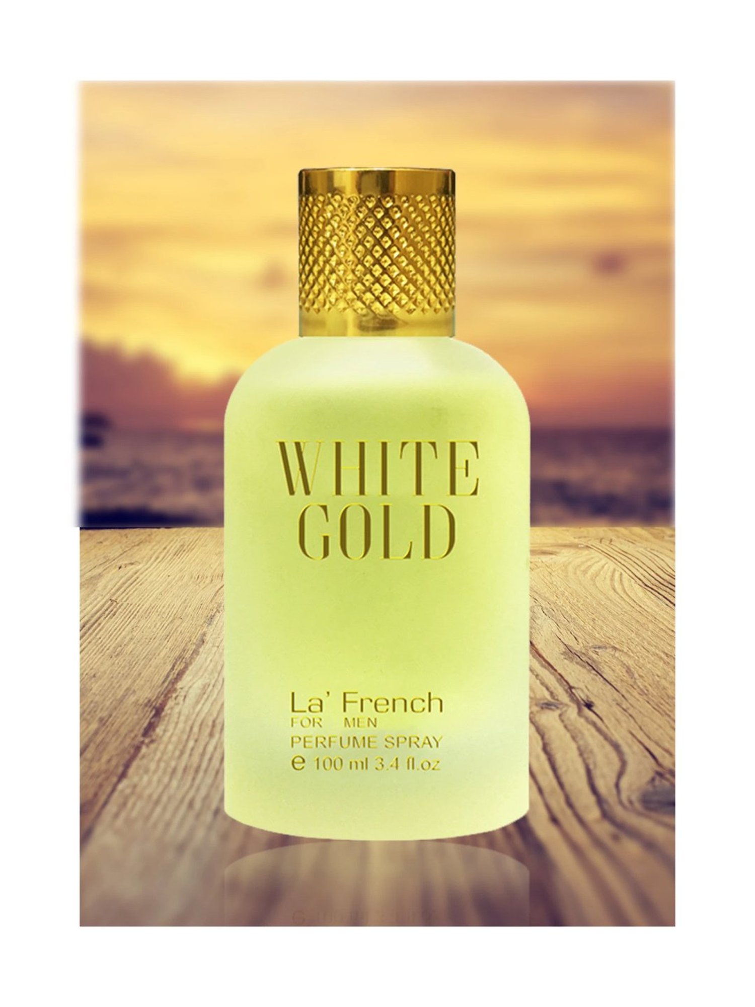 LA' French WHITE GOLD Eau De Parfum - 100 ml