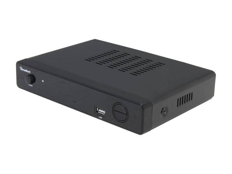 Mediasonic HomeWorX ATSC Digital Converter Box with TV Recording, Media Player, and TV Tuner Function (HW-150PVR)