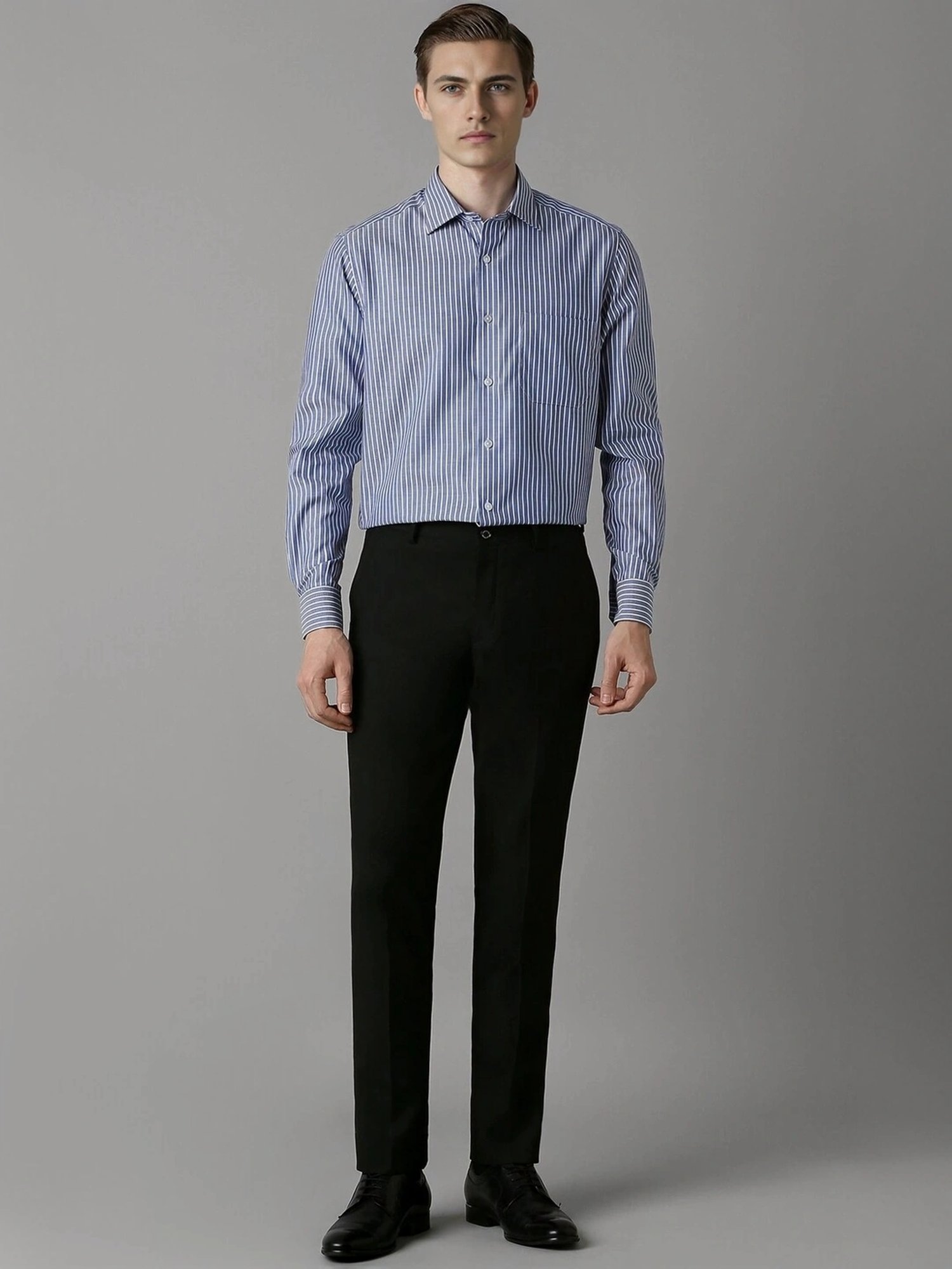 Arrow Sport Dark Green Cotton Slim Fit Shirt