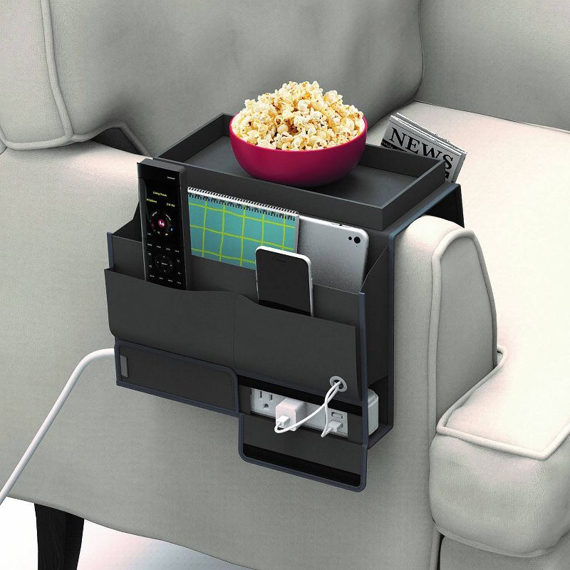 Lakeside Large Clear Plastic Storage Bins for the Kitchen and Home - Set of 3