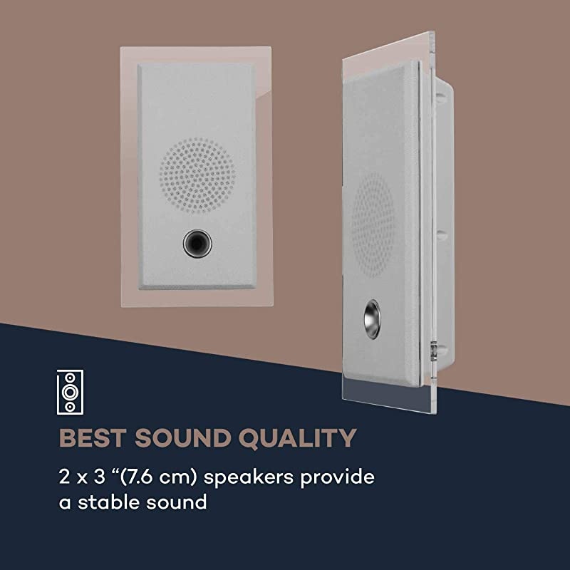 Stereosonic Microsystem, Stereo System, Micro System, 2 Stereo Speakers, Front-Loading CD Player, FM Tuner, Bluetooth, USB Port, Incl. Remote Control, Black