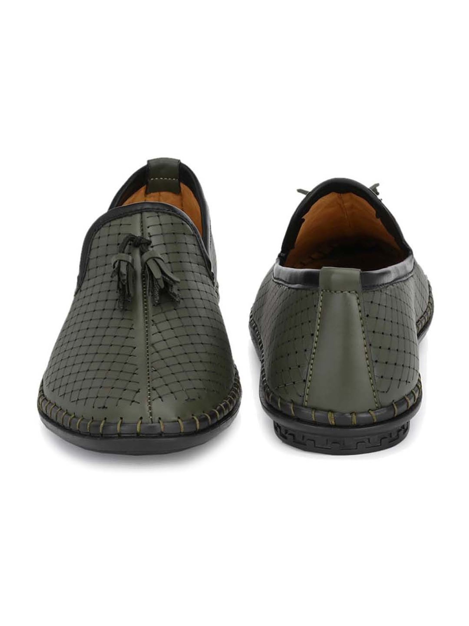 Prolific Men's Olive Casual Mocassins