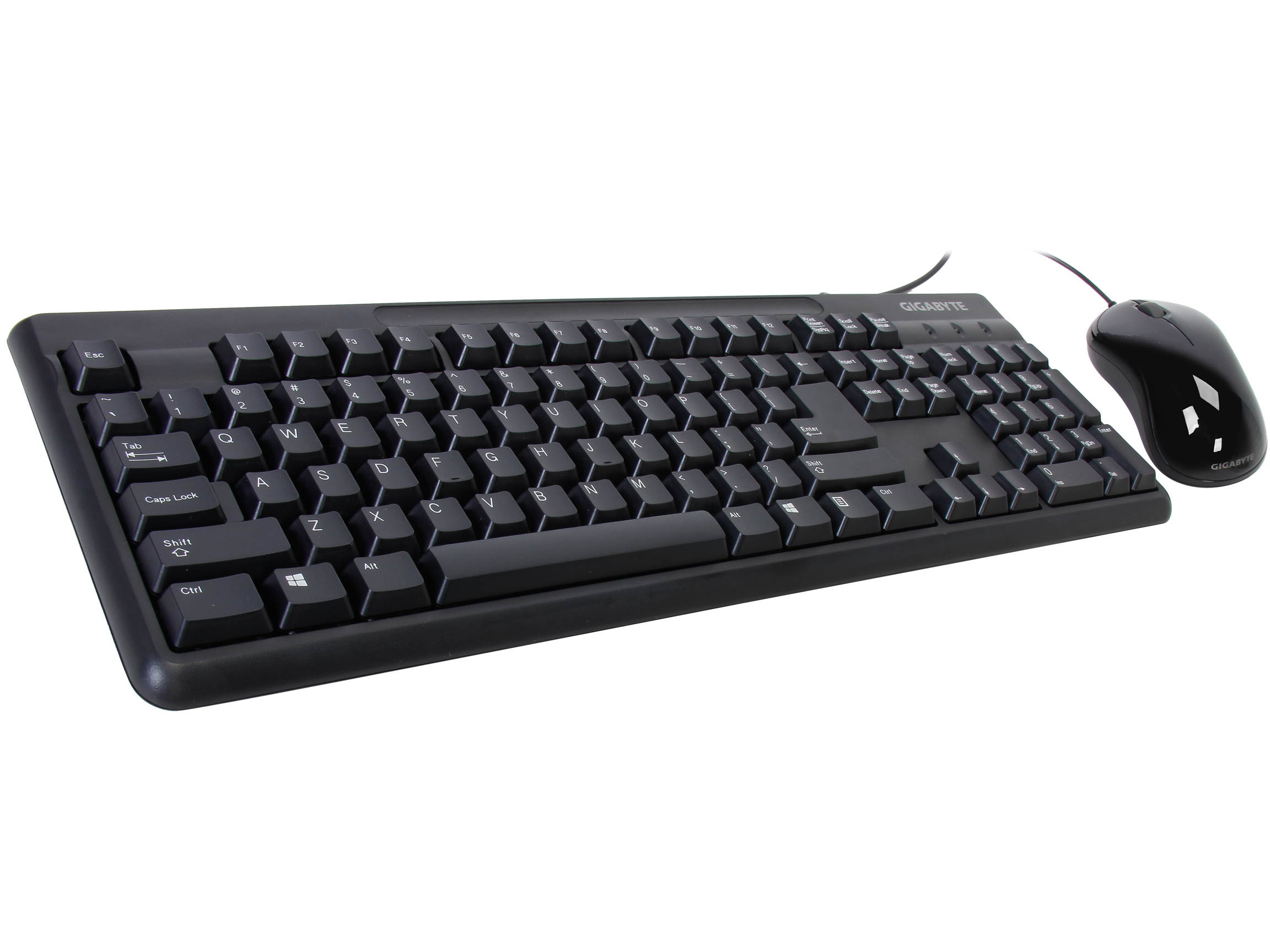 GIGABYTE GK-KM3100 Black Wired Desktop Keyboard And Mouse Combo Set