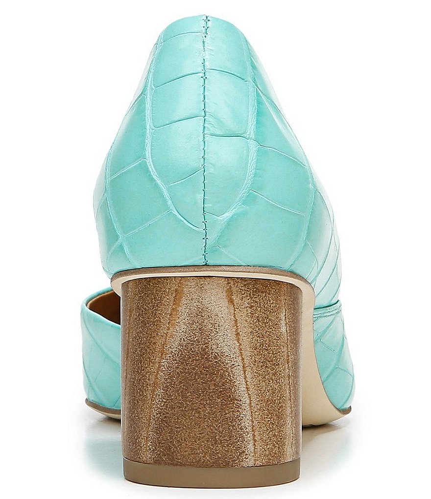 Franco Sarto Rita Croco Leather d'Orsay Pumps