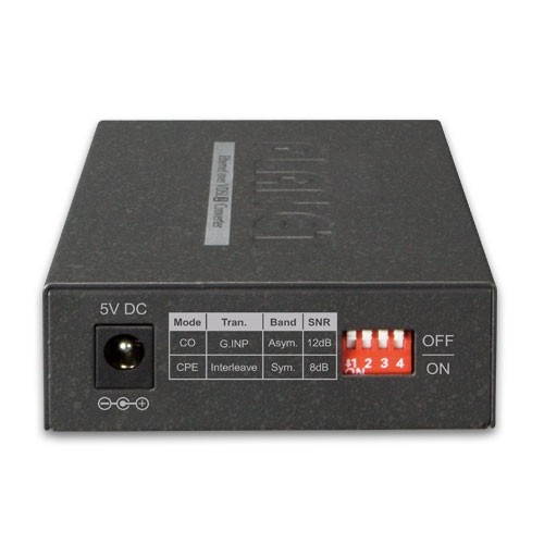 Planet VC-231G 1-Port 10/100/1000T Ethernet to VDSL2 Converter/Bridge 30a profile w/ G.vectoring, RJ11