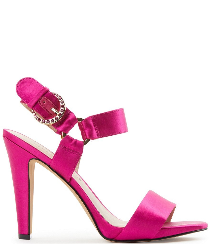 KARL LAGERFELD PARIS Cieone Jeweled Buckle Dress Sandals