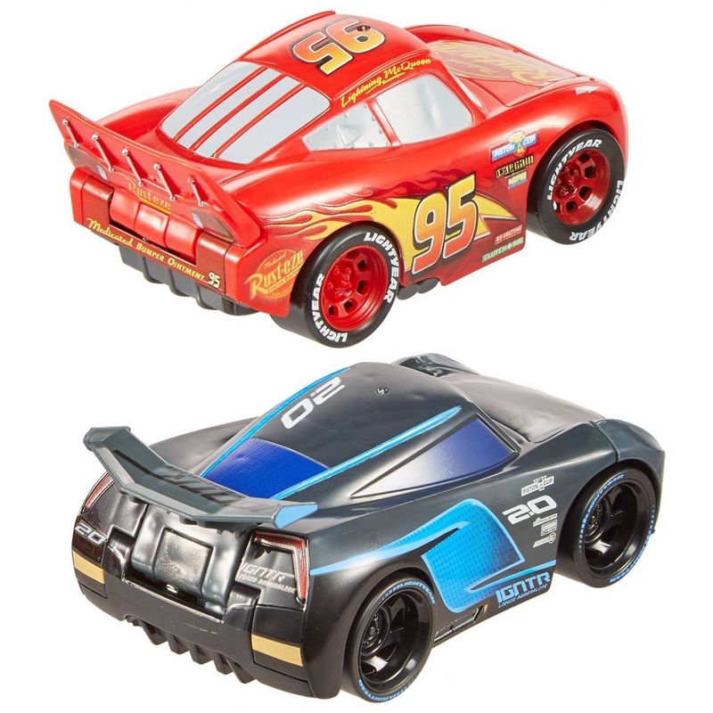 Disney Pixar Cars Turbo Racers 2pk - Lightning McQueen & Jackson Storm