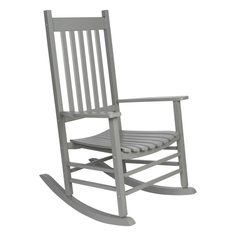 Vermont Hardwood Porch Rocker - Storm Gray - Shine Company Inc.