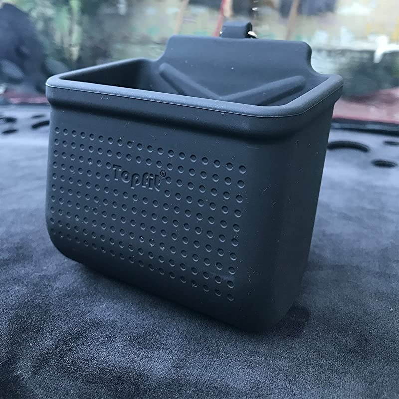 Car Air Vent Cell Phone Holder Car Mount Phone Holder Pocket Organizer Car Cradle Mount Pouch Bag Box Tidy Storage Coin Key Case Sunglasses Organizer with Hook(Black)