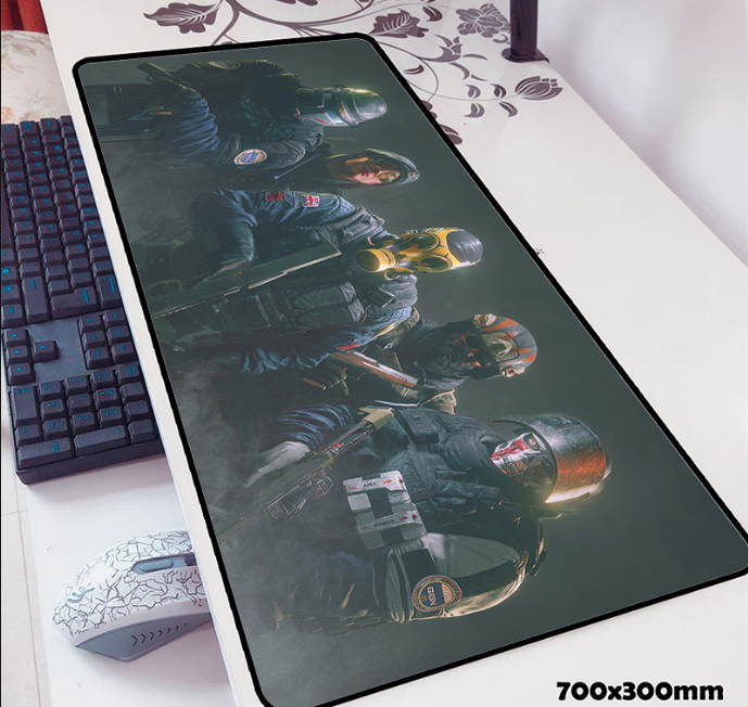 Six Siege 3 mouse pad 70x30cm pad mouse notbook computer padmouse locrkand gaming mousepad gamer to laptop mouse mats