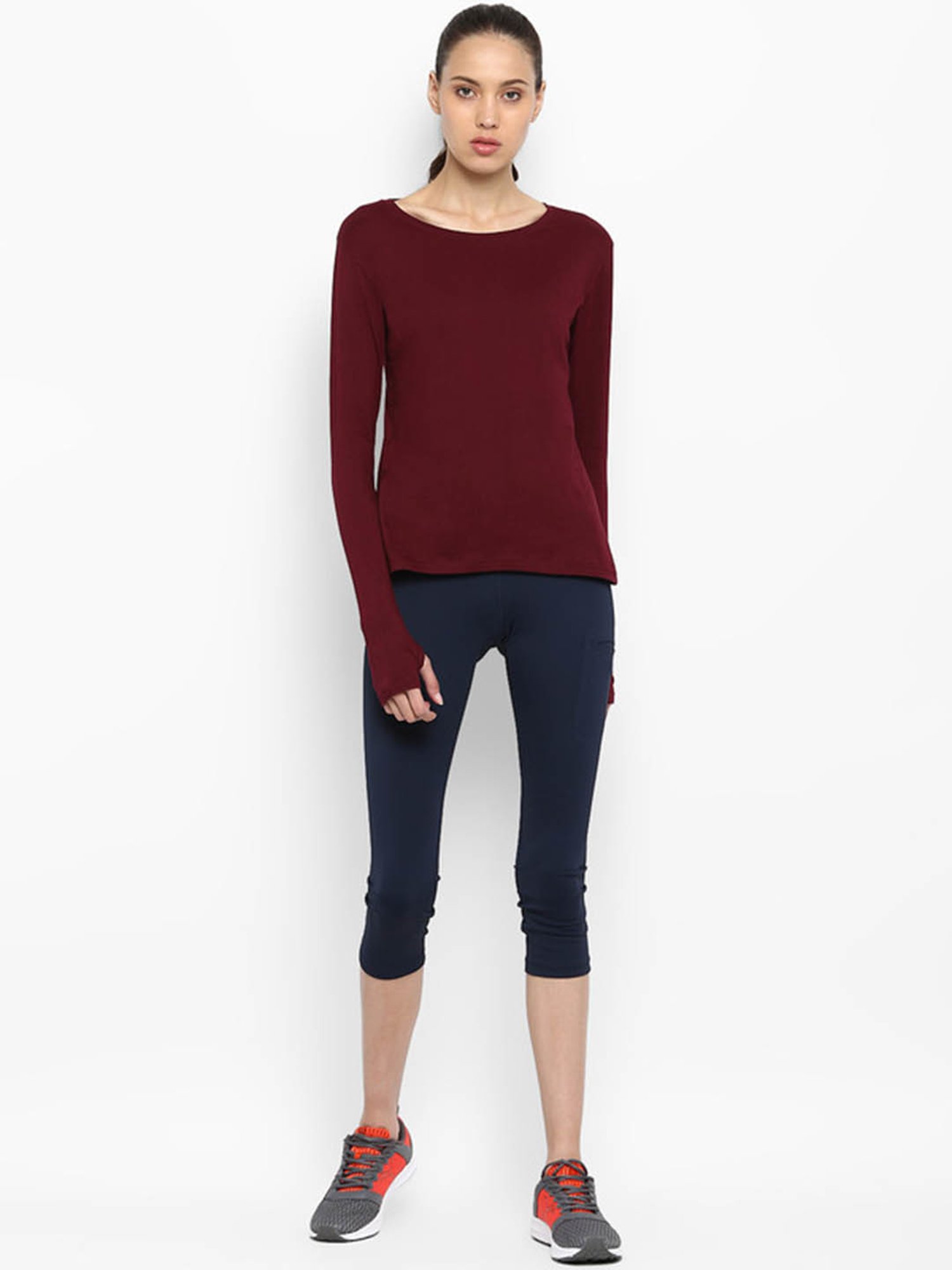 Appulse Maroon & Dark Pink Cotton T-Shirt - Pack of 2