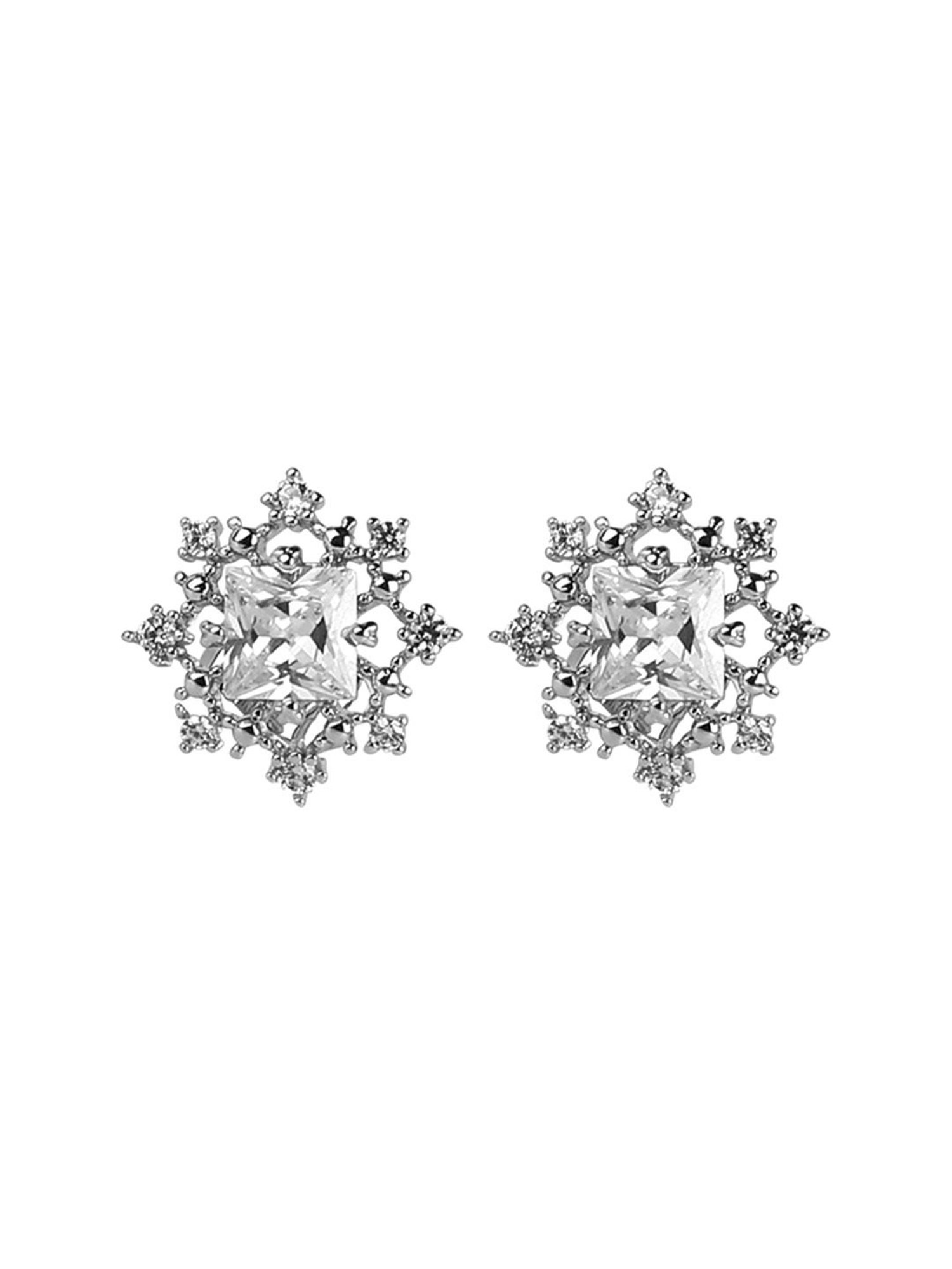 The Real Effect London 800 Silver Earrings for Women