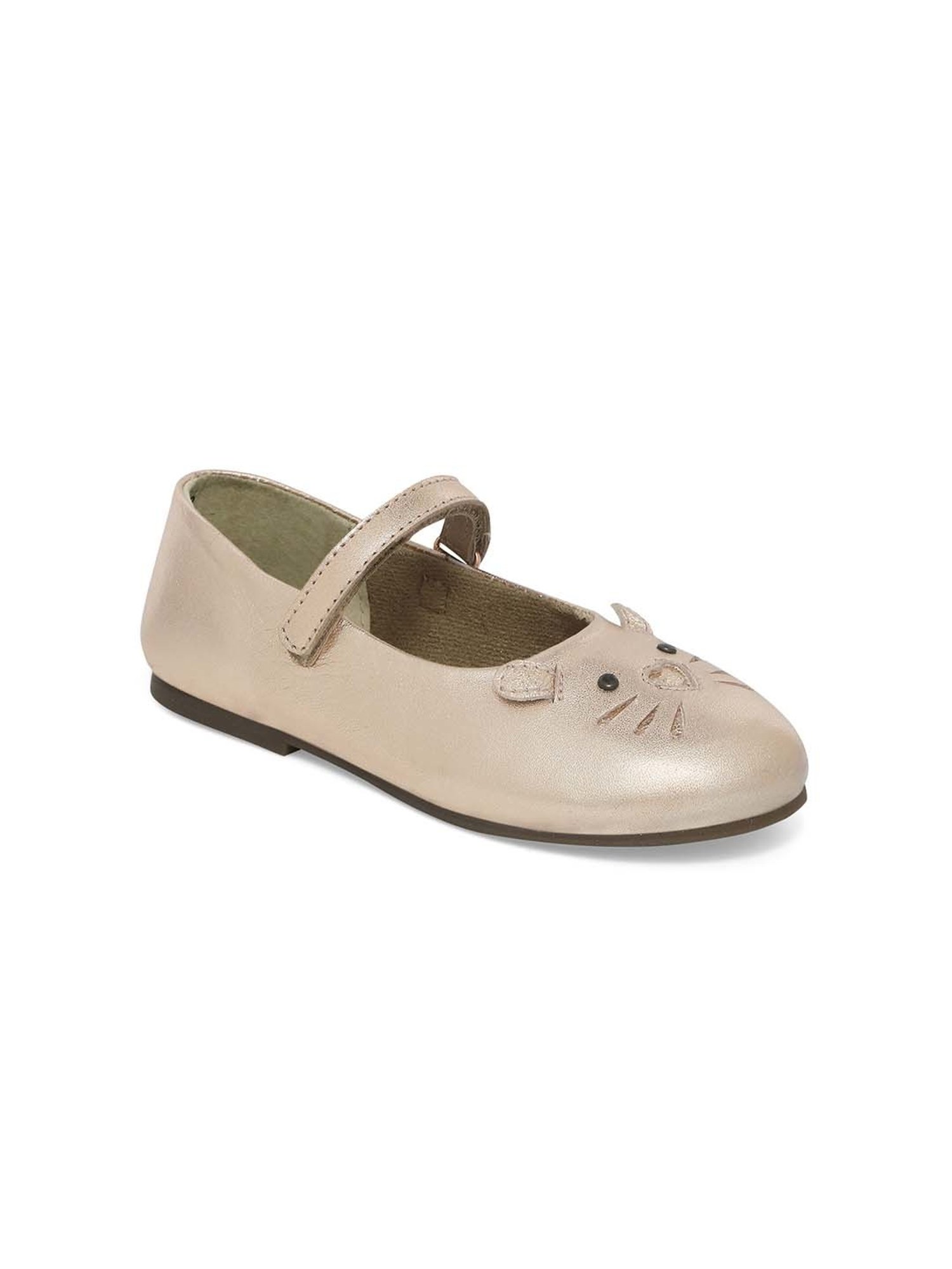 Aria Nica Kids Kitty Peach Mary Jane Shoes