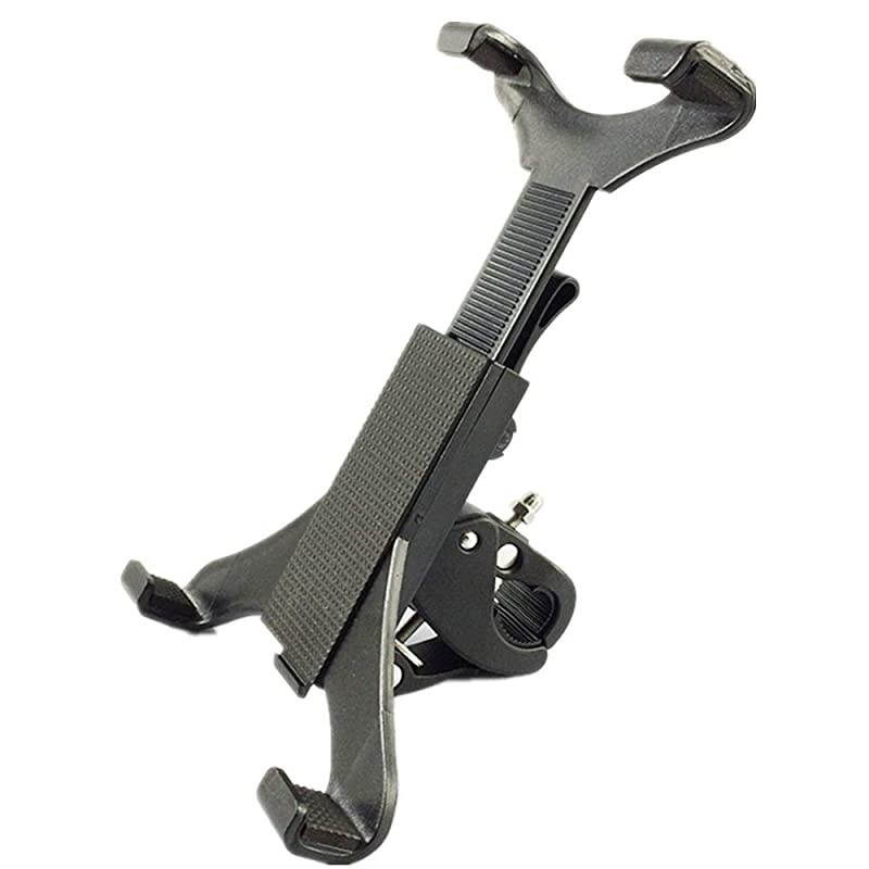 Universal Tablet Holder for Stationary Bicycle Treadmill Elliptical Spin Bike Microphone Stand and Indoor Exercise Equipment Holder for Apple iPadiPad MiniiPad AiriPad ProSamsung Tab