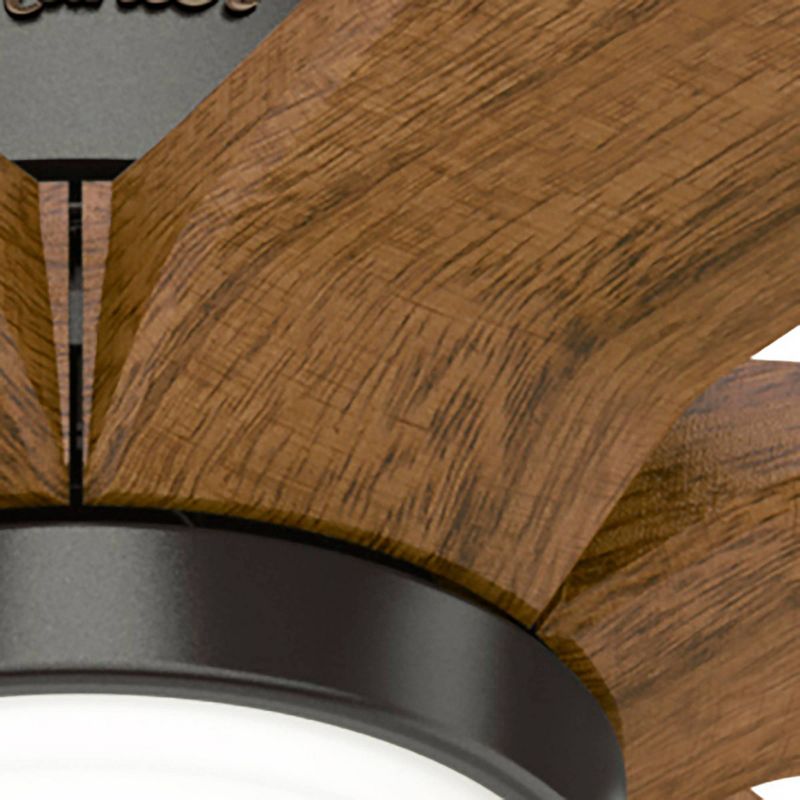 58" Rhinebeck Ceiling Fan with Remote Bronze (Includes LED Light Bulb) - Hunter Fan