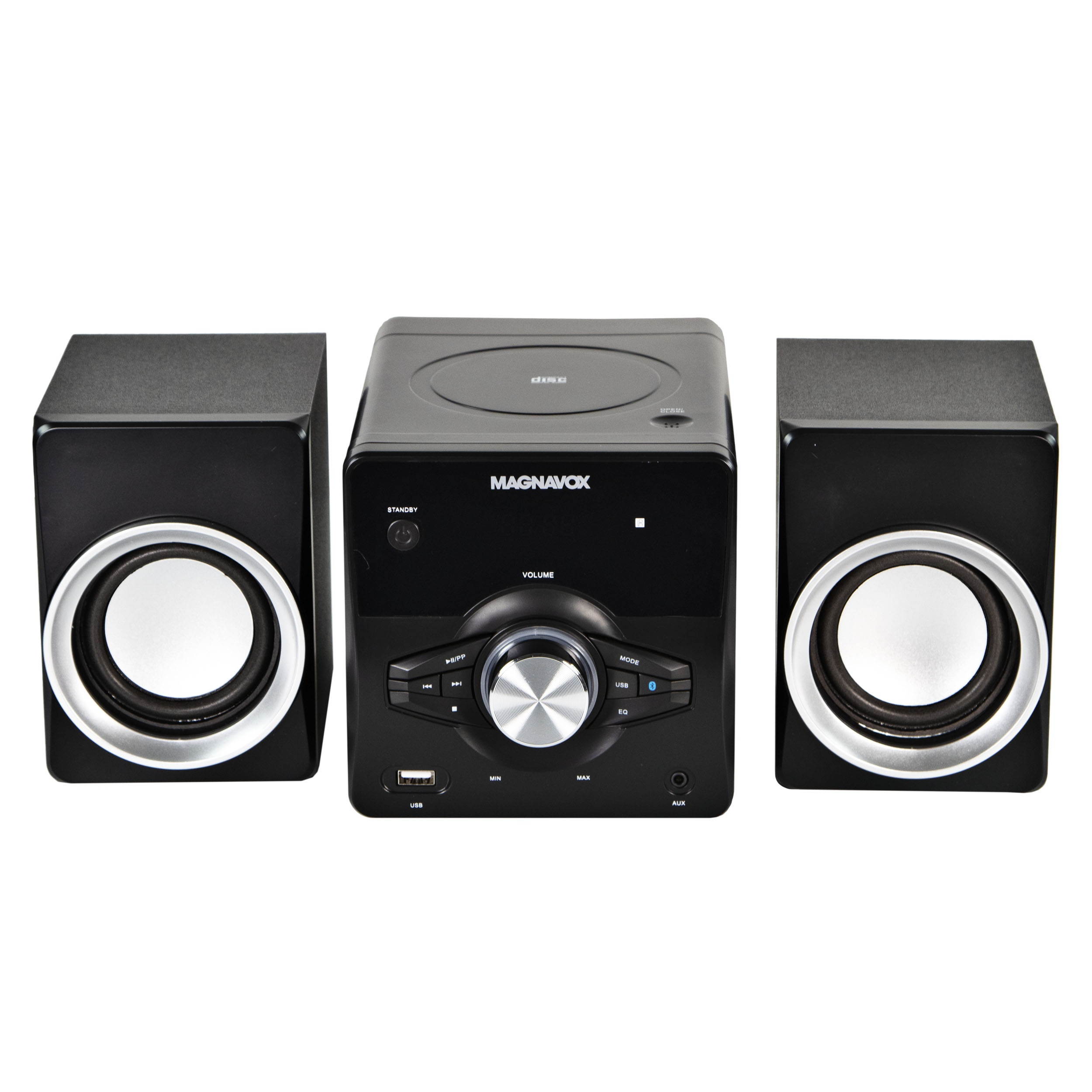 craig  magnavox, 3pieces cd shelf system with digital pll fm stereo radio and bluetooth wireless technology
