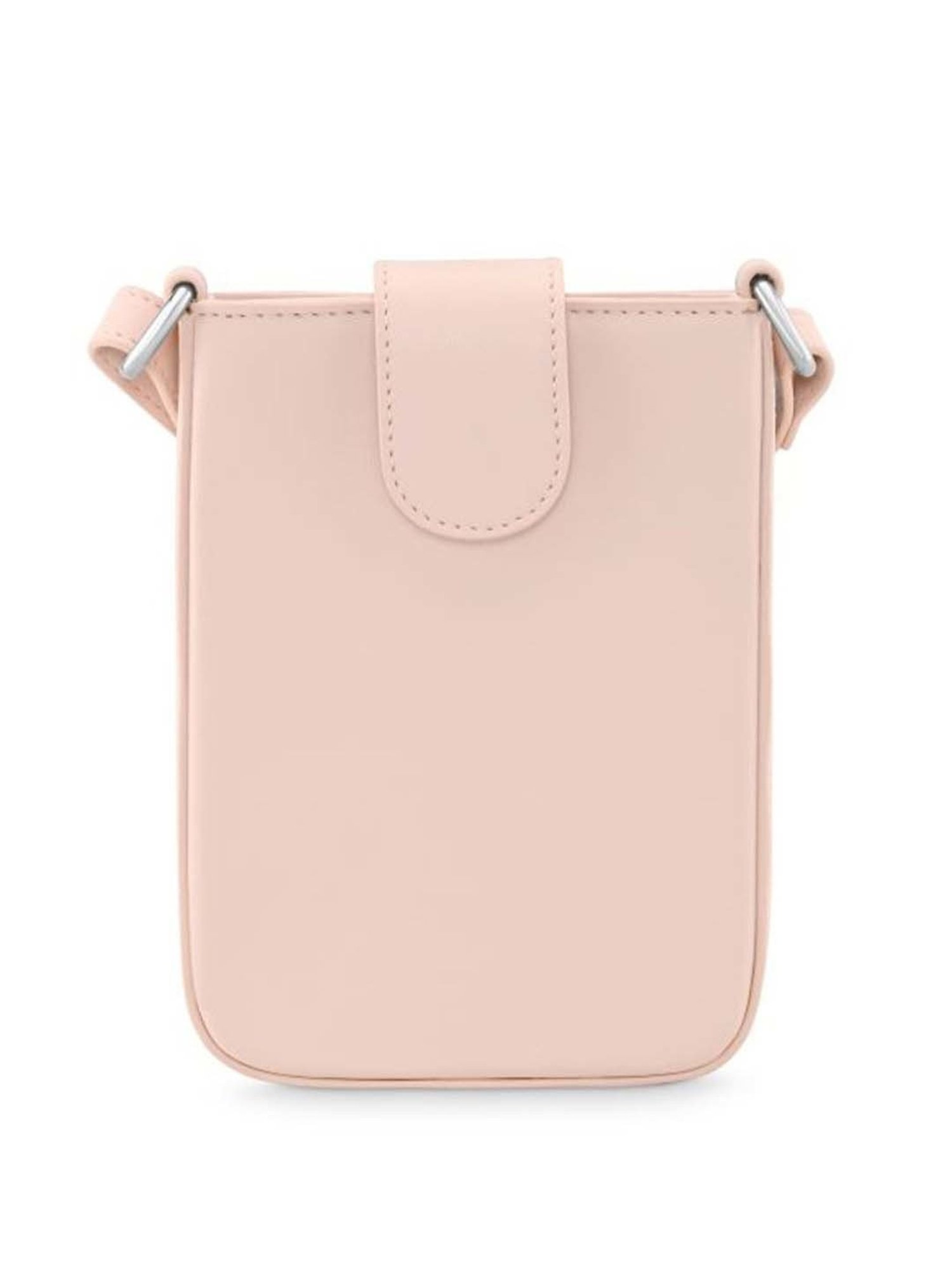 Fastrack Pink Solid Mobile Pouch