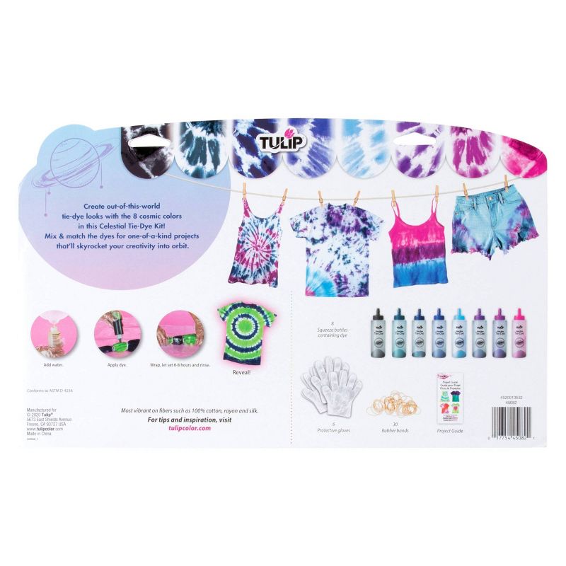 One-Step 8 Color Tie-Dye Kit Celestial - Tulip Color