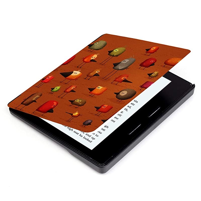 Painting Case for Kindle Oasis 20172019 7 inches 9th10th Gens Cover with Auto SleepWake Birds