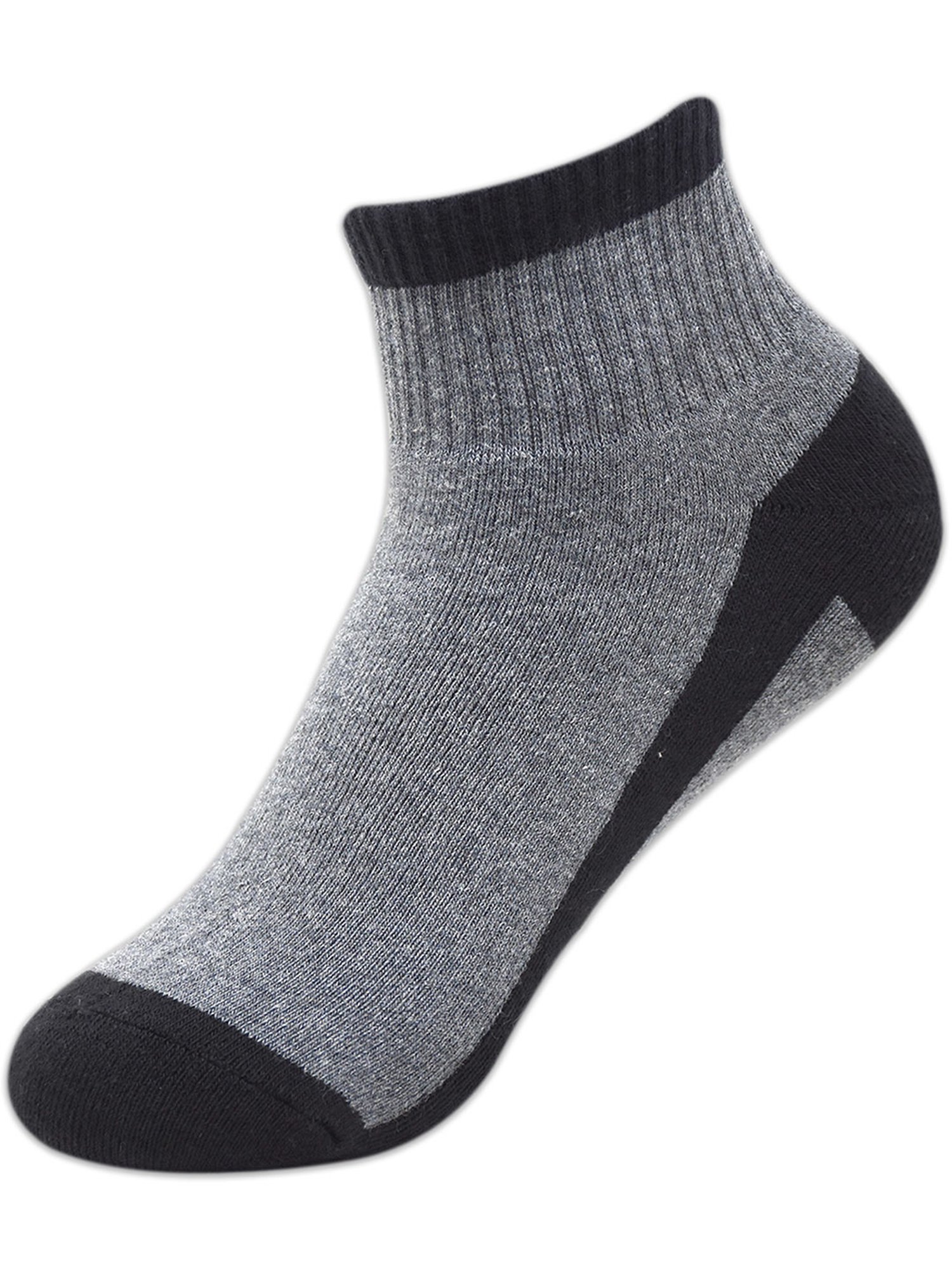 BALENZIA Cushioned Multicolor High Ankle Sports/Gym Socks - Pack of 3