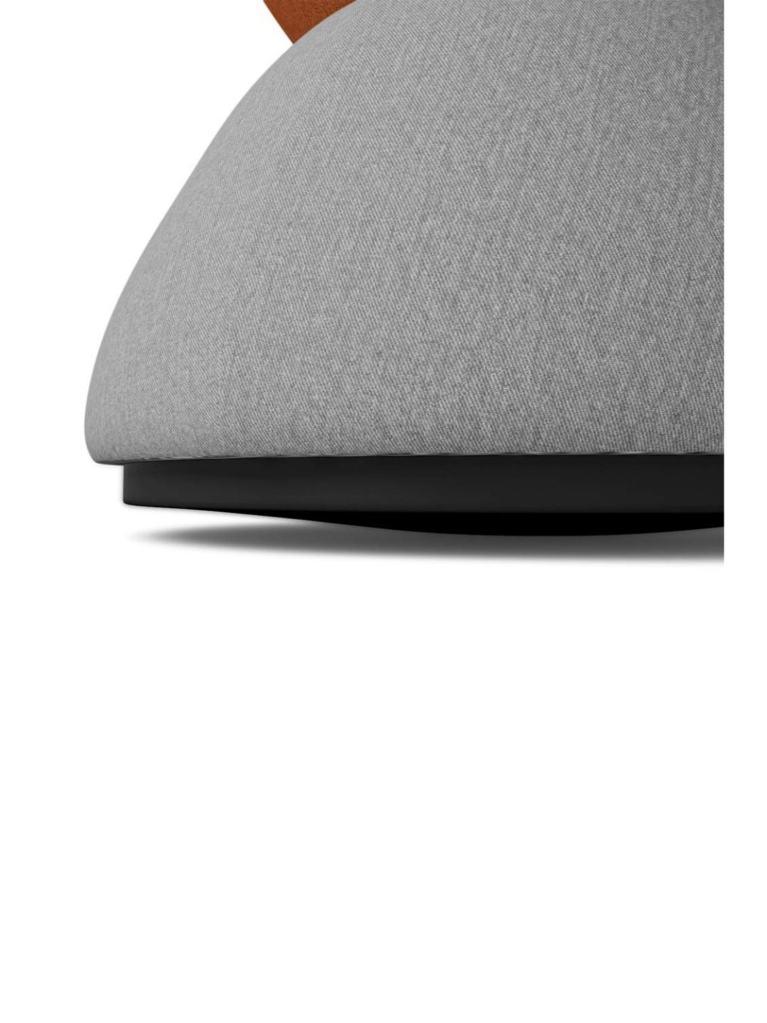 Godrej Interio Loop Flame Brown Plywood Pouf (1 Year Warranty)