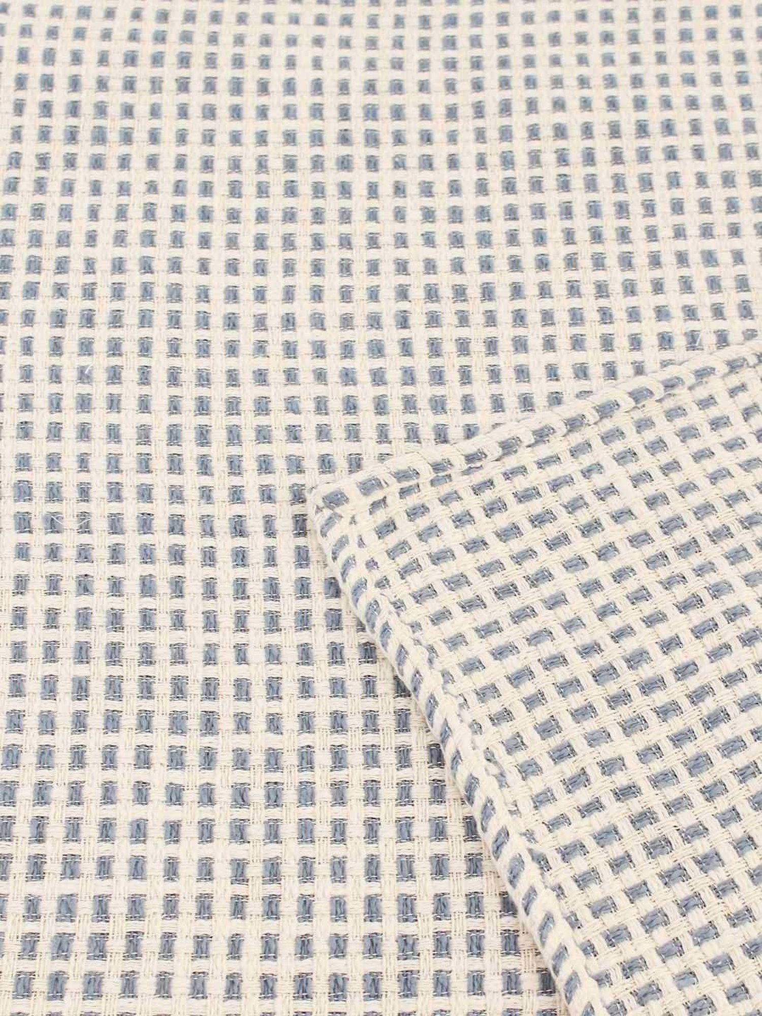 House This Girnar Dark Blue 150 TC Cotton Double Bedcover with 2 Pillow Covers