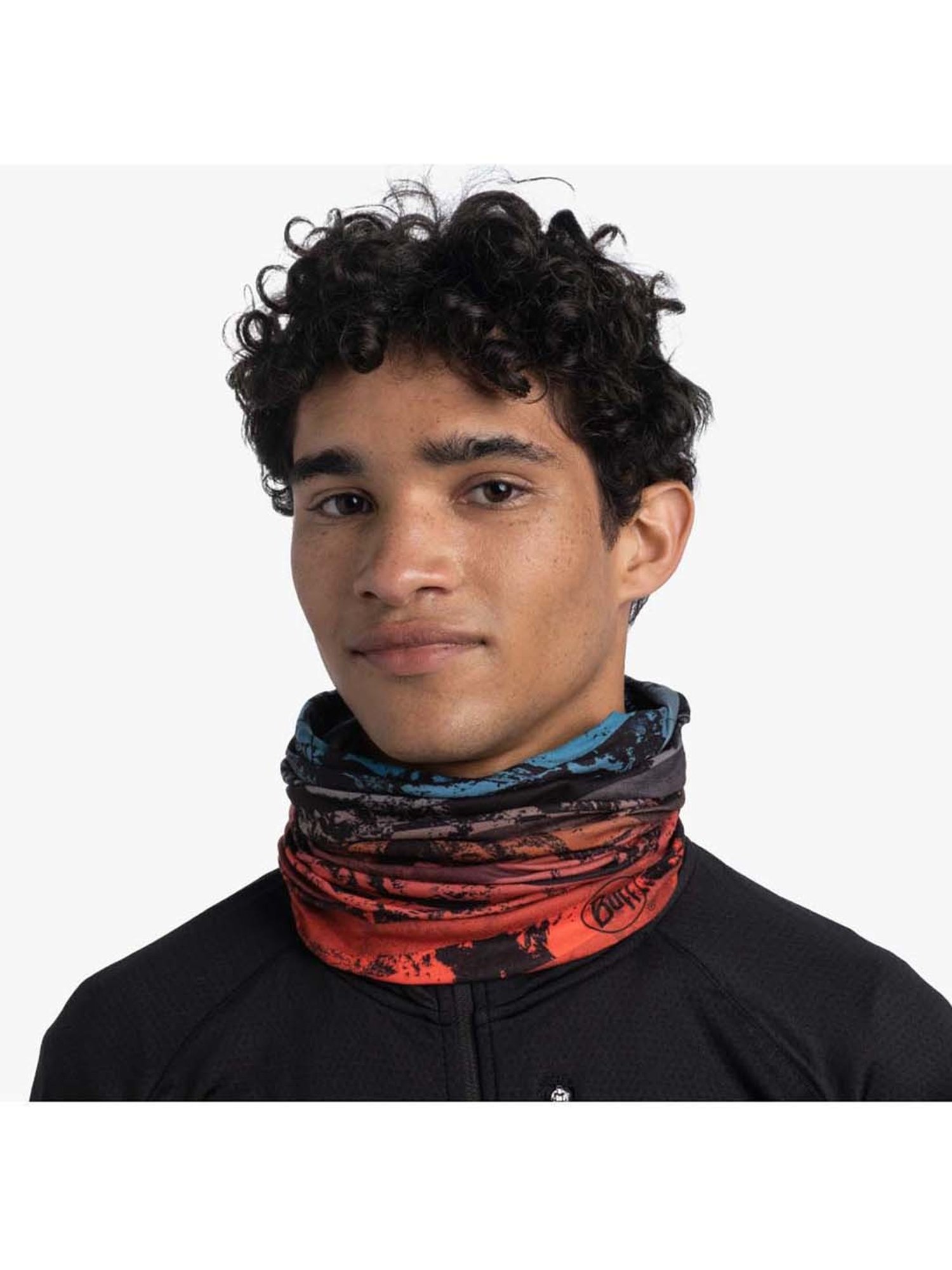 BUFF Original Ecostretch Derlay Blue Printed Bandanas