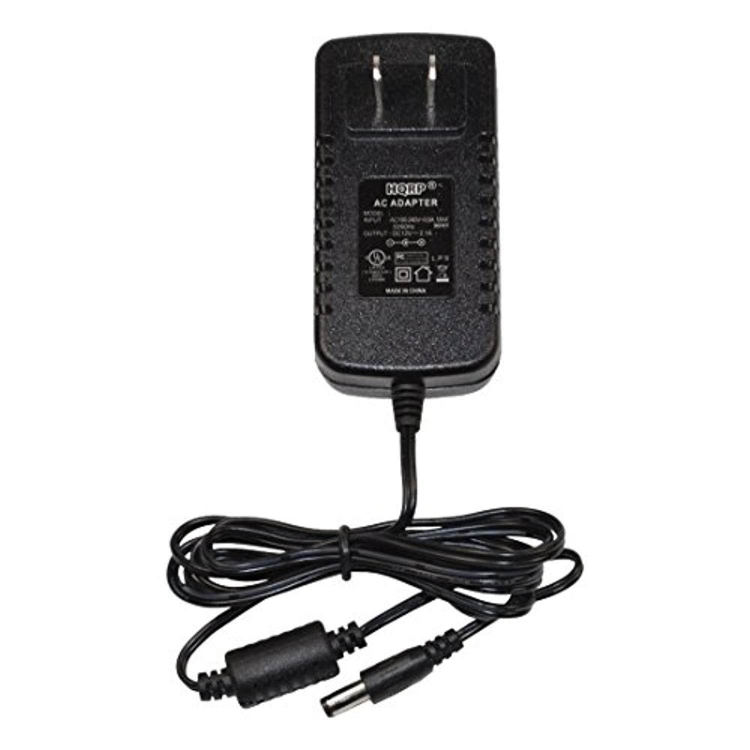 hqrp ac adapter power cord charger for braun silk-epil supersoft, supersoft plus model ee1010, ee1020, ee1030, ee1040, ee1055,
