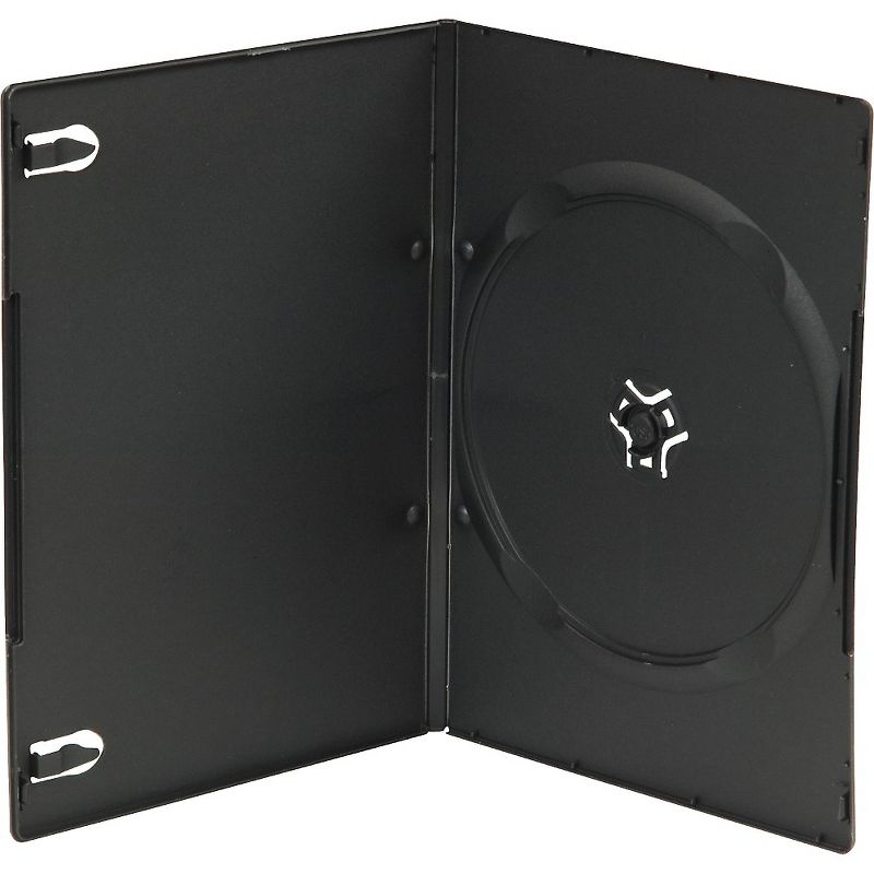 BK Media 7mm Slim DVD Cases 100-pack