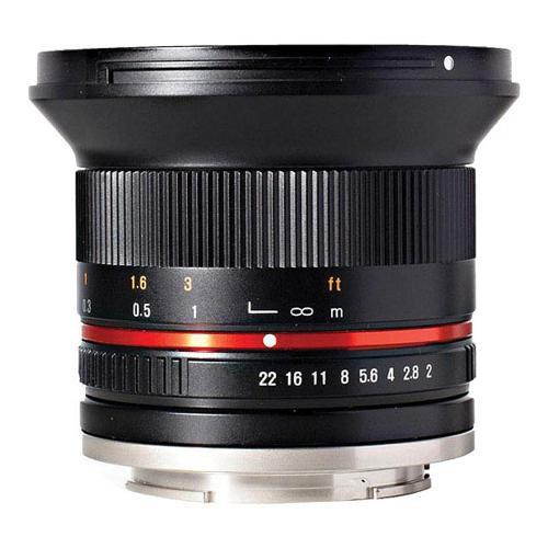 Rokinon 12mm f/2.0 NCS CS Lens for for Micro Four Thirds Mount Cameras #RK12MMFT