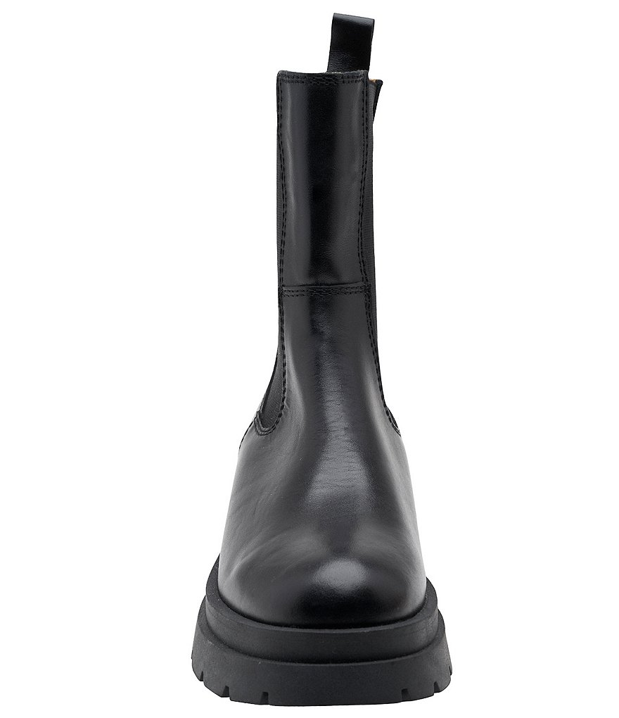 Andre Assous Monda Leather Lug Sole Chelsea Boots