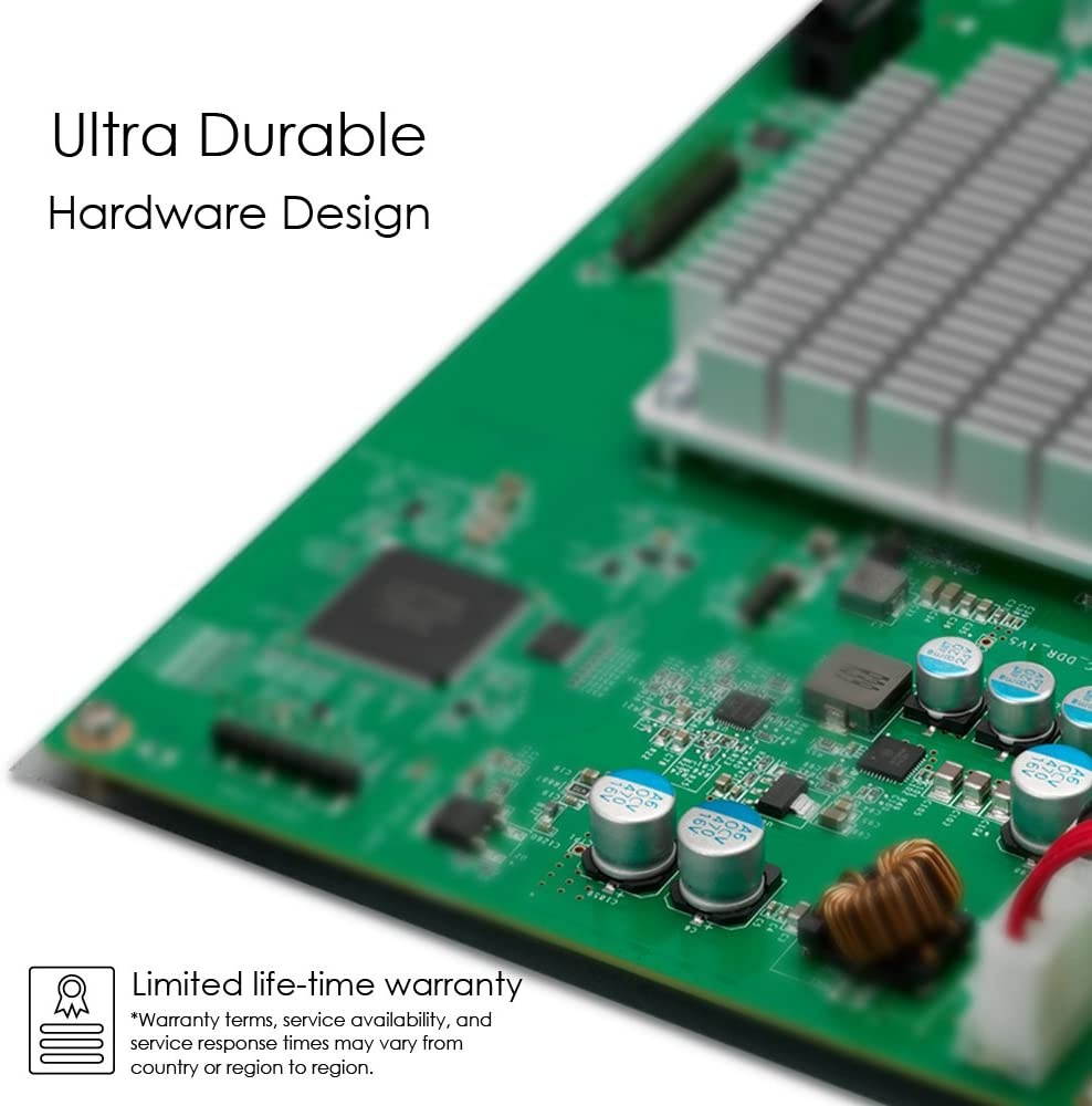 Zyxel 48-Port Gigabit Switch | Smart Managed | Rackmount with 2 SFP Ports | VLAN, IGMP, QoS [GS1900-48]
