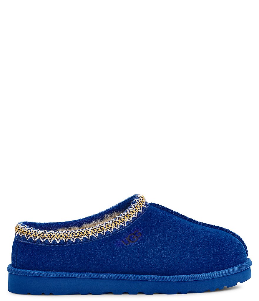 UGG&reg; Men's Scuff Logo Suede Slippers