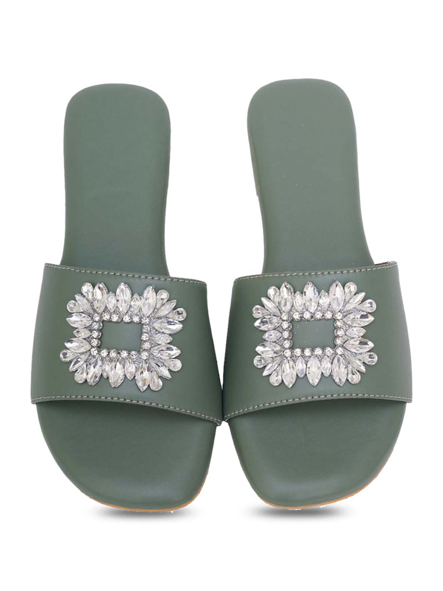 Sole House Women's Olive Casual Sandals