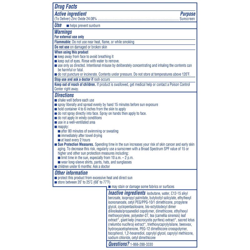 Coppertone Pure & Simple Sunscreen Spray - SPF 50 - 5oz