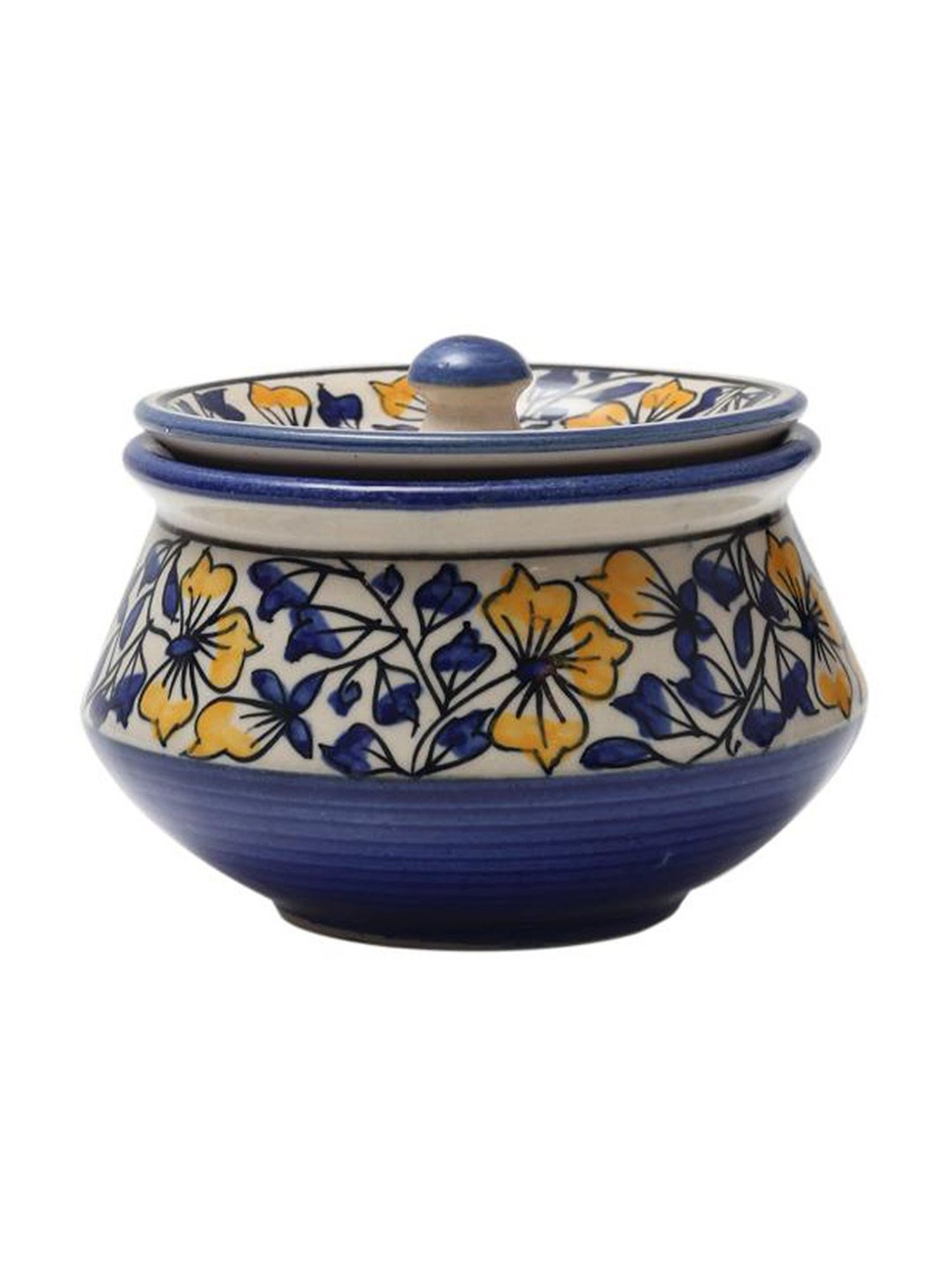 Wonderchef Ebony Hard Anodized Non-stick Biryani Handi with Lid