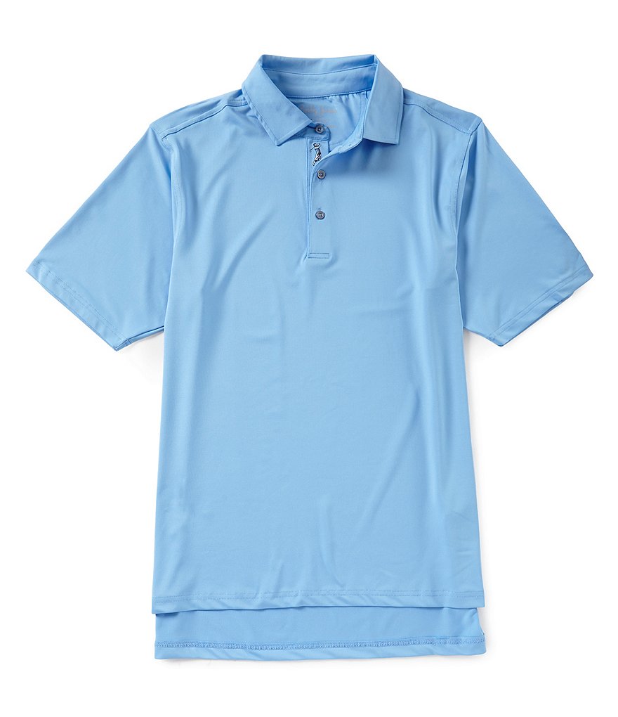 Bobby Jones Golf XH20 Solid Performance Jersey Short-Sleeve Polo Shirt